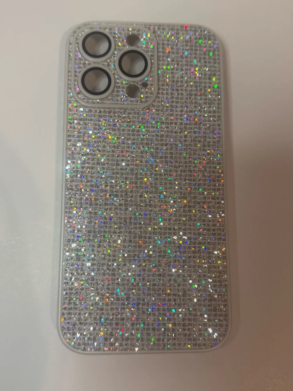 NWT Set of 2 Glitter Sparkle iPhone Cases; iPhone 15 pro max